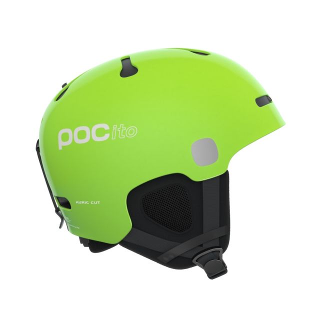 Cască schi copii POC Auric Cut MIPS - Fluorescent Yellow/Green