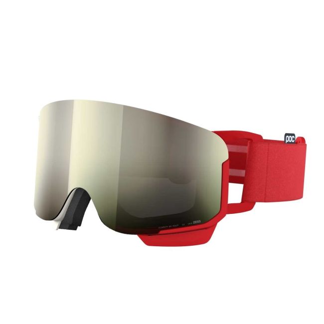 Ochelari schi POC Nexal Mid - Rouge/Blanc/Partly Sunny Ivory