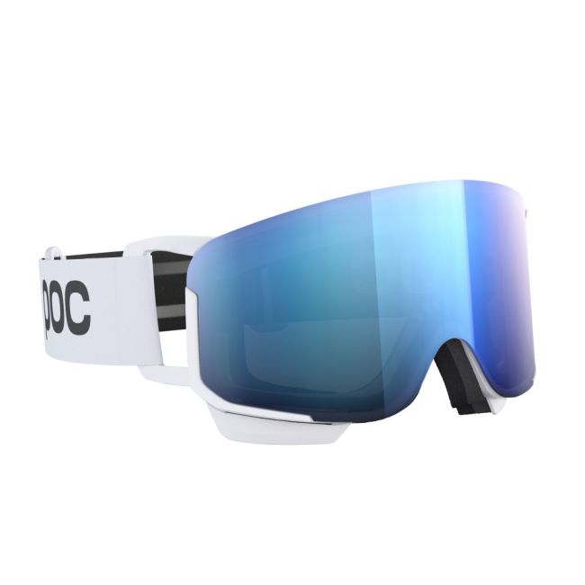 Ochelari schi POC Nexal Mid - Hydrogen White/Partly Sunny Blue