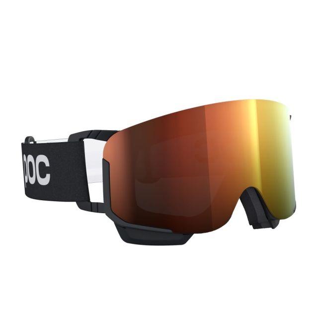 Ochelari schi POC Nexal Mid - Uranium Black/Partly Sunny Orange