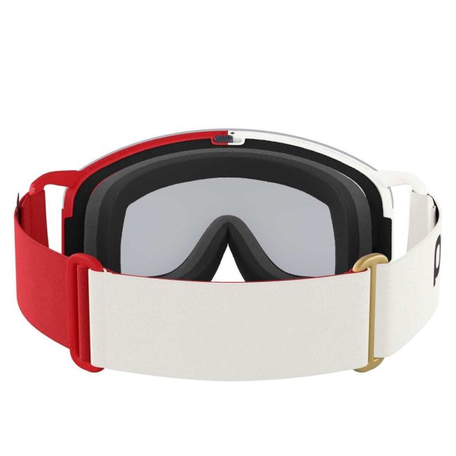 Ochelari schi POC Nexal Mid - Rouge/Blanc/Partly Sunny Ivory