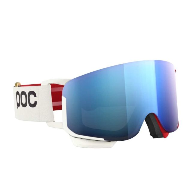 Ochelari schi POC Nexal Mid - Rouge/Blanc/Partly Sunny Blue
