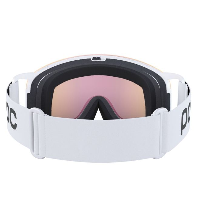 Ochelari schi POC Nexal - Hydrogen White/Partly Sunny Orange