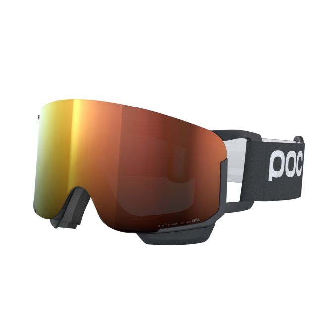 Ochelari schi POC Nexal Mid - Uranium Black/Partly Sunny Orange