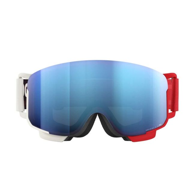 Ochelari schi POC Nexal Mid - Rouge/Blanc/Partly Sunny Blue