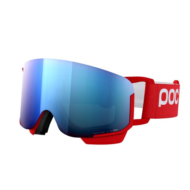 Ochelari schi POC Nexal Mid - Prismane Red/Partly Sunny Blue