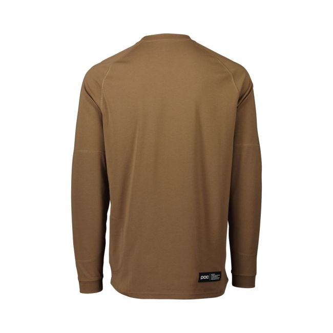 Bluză schi POC Poise Crew Neck - Jasper Brown