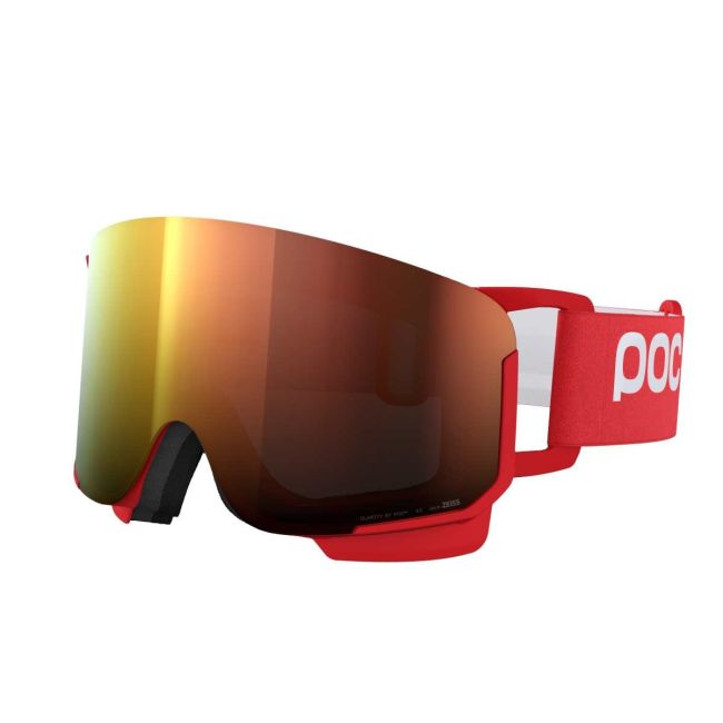 Ochelari schi POC Nexal - Prismane Red/Partly Sunny Orange