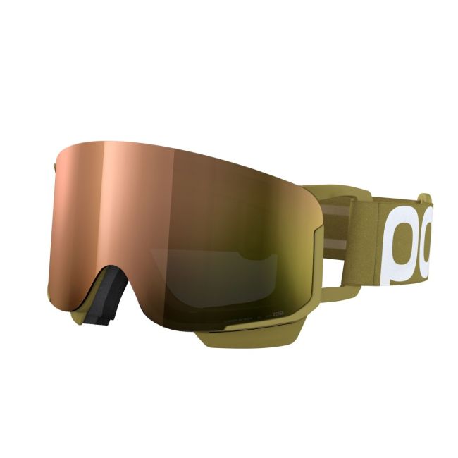 Ochelari schi POC Nexal Mid - Olivine Green/Partly Sunny Rose Gold