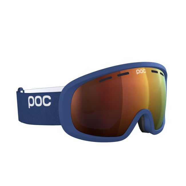 Ochelari schi POC Fovea Mid - Lead Blue/Partly Sunny Orange