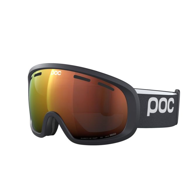 Ochelari schi POC Fovea Mid - Uranium Black/Partly Sunny Orange