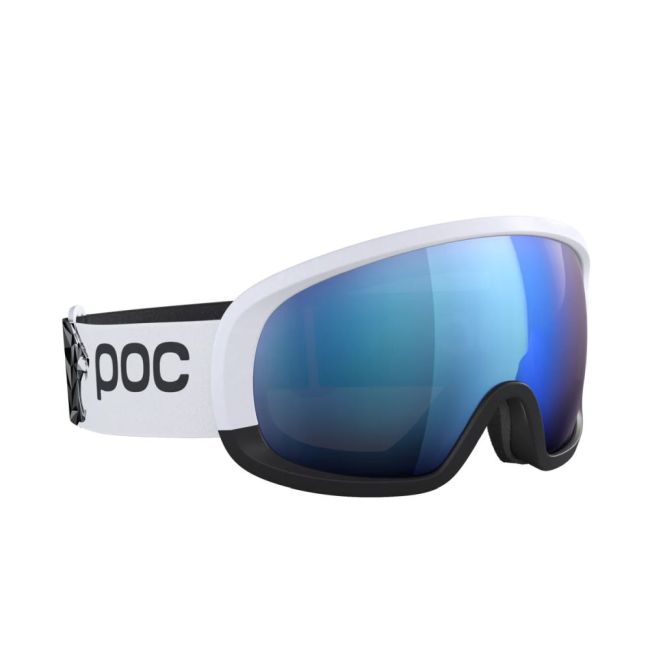 Ochelari schi POC Fovea Mid Race Marco Odermatt Ed. - Hydrogen White/Uranium Black/Partly Sunny Blue