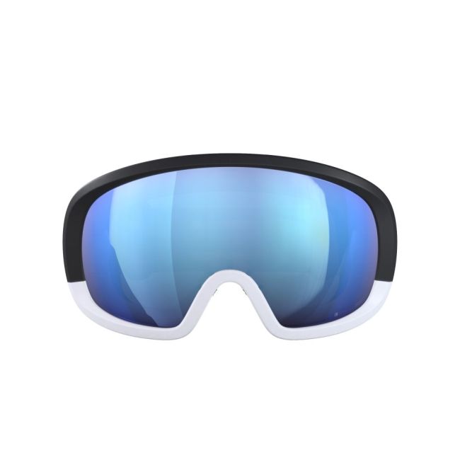 Ochelari schi POC Fovea Mid Race - Uranium Black/Argentite Silver/Partly Sunny Blue