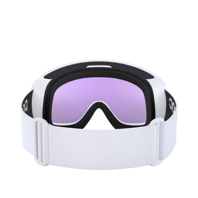 Ochelari schi POC Fovea Mid - Hydrogen White/Partly Sunny Blue