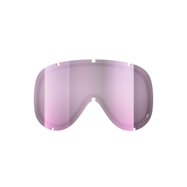 Lentilă de schimb ochelari schi POC Retina Mid/Retina Mid Race Lens - Clarity Highly Intense/Low Light Pink