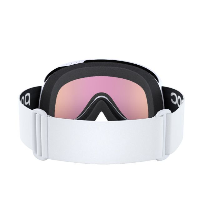 Ochelari schi POC Retina - Hydrogen White/Partly Sunny Orange