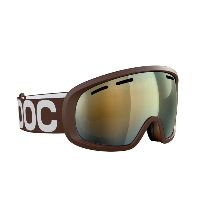 Ochelari schi POC Fovea Mid - Bronzite Brown/Sunny Cool Gold