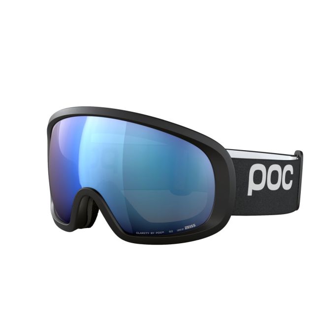 Ochelari schi POC Fovea Mid - Uranium Black/Partly Sunny Blue