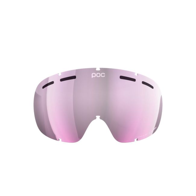 Lentilă de schimb ochelari schi POC Fovea Mid/Fovea Mid Race Lens - Clarity Highly Intense/Low Light Pink