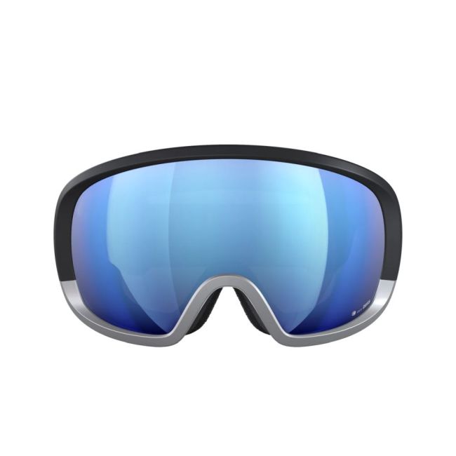 Ochelari schi POC Fovea Race - Uranium Black/Argentite Silver/Partly Sunny Blue