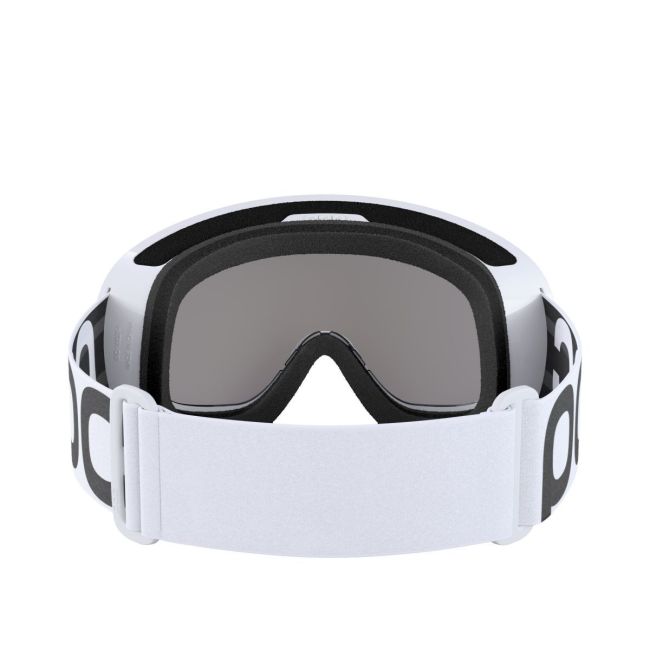 Ochelari schi POC Fovea Mid - Hydrogen White/Partly Sunny Green