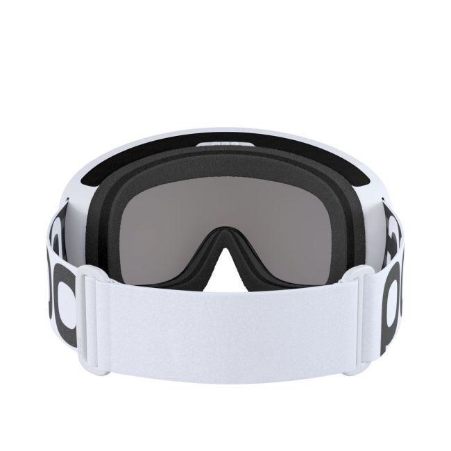 Ochelari schi POC Fovea - Hydrogen White/Partly Sunny Green