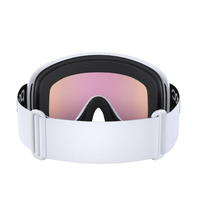 Ochelari schi POC Opsin - Hydrogen White/Partly Sunny Orange