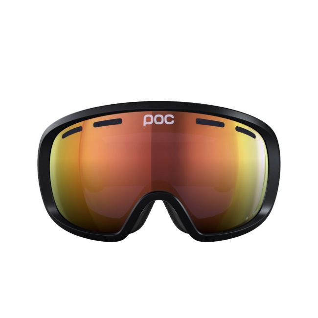 Ochelari schi POC Fovea - Uranium Black/Partly Sunny Orange