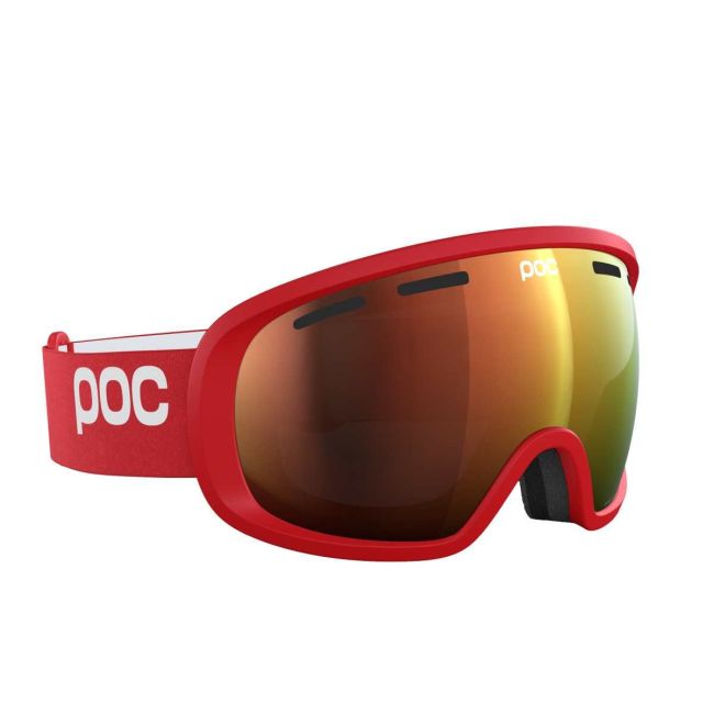 Ochelari schi POC Fovea - Prismane Red/Partly Sunny Orange