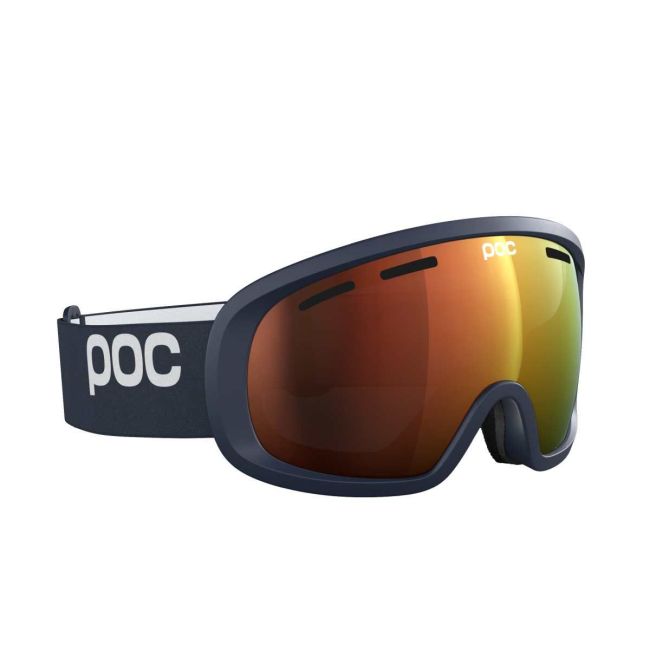 Ochelari schi POC Fovea Mid - Apatite Navy/Partly Sunny Orange