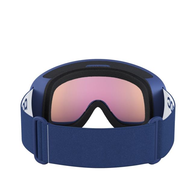 Ochelari schi POC Fovea Mid - Lead Blue/Partly Sunny Orange