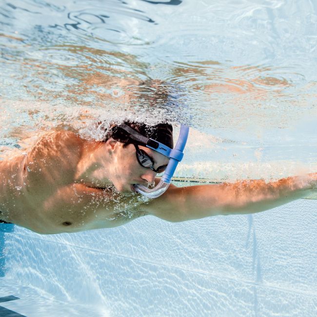 Finis Snorkel Glide adulti albastru