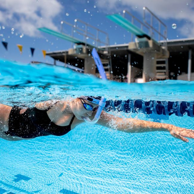 Finis Snorkel Glide adulti albastru