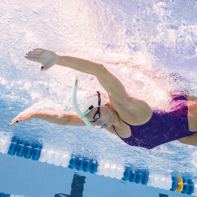 Finis Snorkel Glide adulti albastru