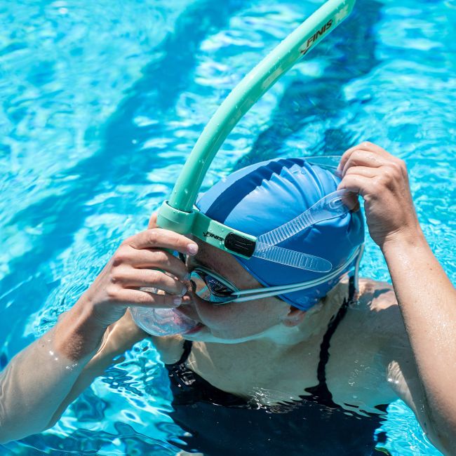 Finis Snorkel Glide adulti albastru