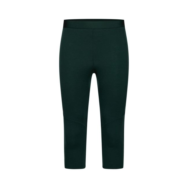 Colanți merino schi POC Layer Merino 3/4 Tights - Pargasite Green