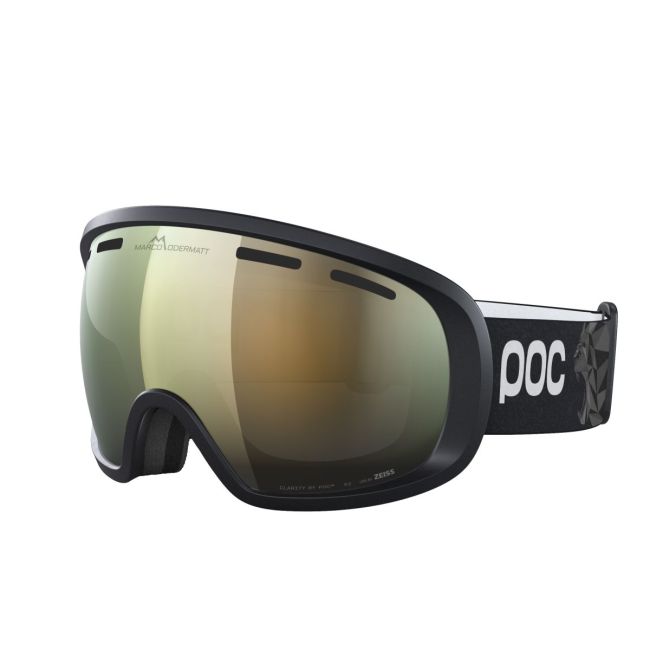 Ochelari schi POC Fovea Marco Odermatt Ed. - Uranium Black/Podium Gold/Sunny Gold