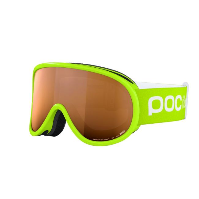 Ochelari schi copii POC Retina - Fluorescent Yellow/Green/Partly Sunny Light Orange