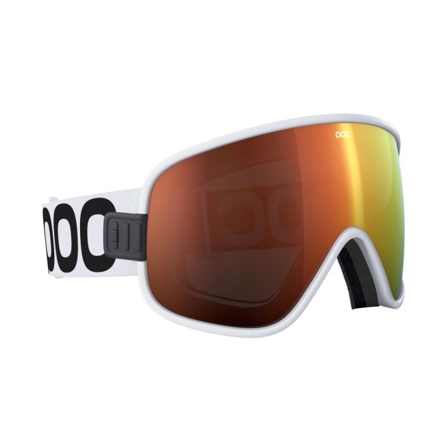 Ochelari schi POC Vitrea Mid - Hydrogen White/Partly Sunny Orange