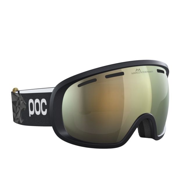Ochelari schi POC Fovea Marco Odermatt Ed. - Uranium Black/Podium Gold/Sunny Gold
