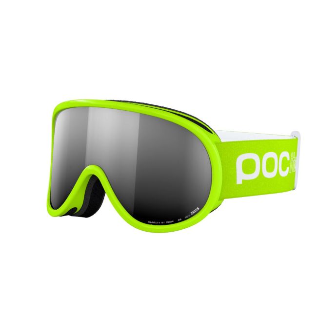 Ochelari schi copii POC Retina - Fluorescent Yellow/Green/Partly Sunny Silver