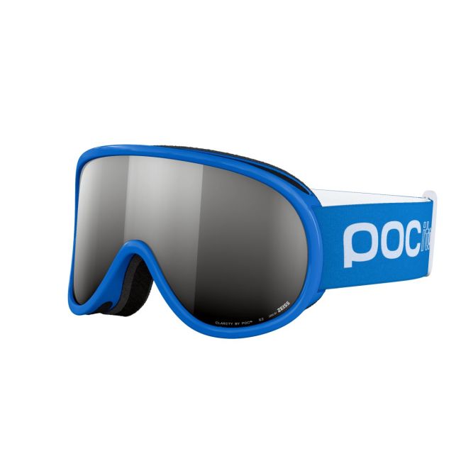 Ochelari schi copii POC Retina - Fluorescent Blue/Partly Sunny Silver