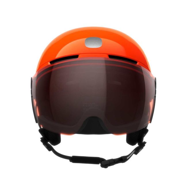 Vizieră cască schi copii POC Obex Visor - Fluorescent Orange/Clarity POCito/Partly Sunny/Light Orange