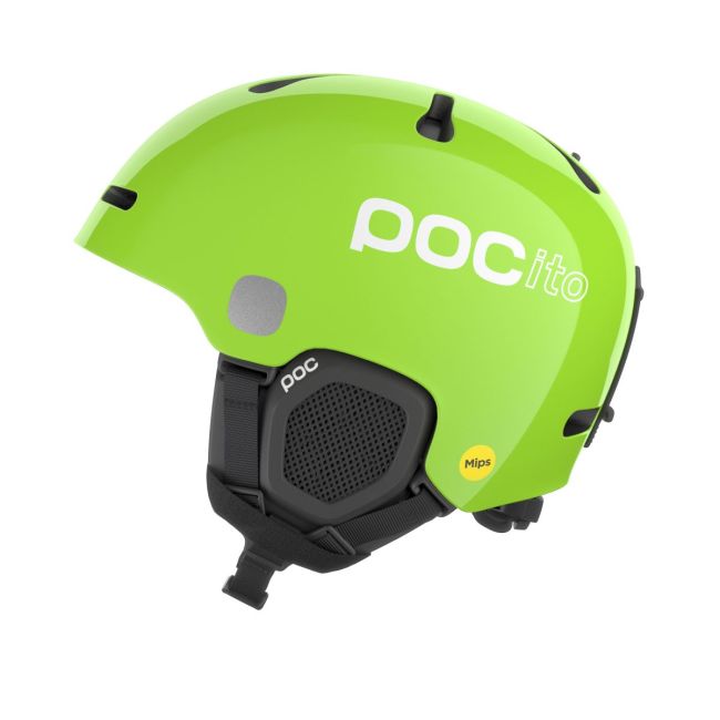 Cască schi copii POC Fornix MIPS - Fluorescent Yellow/Green