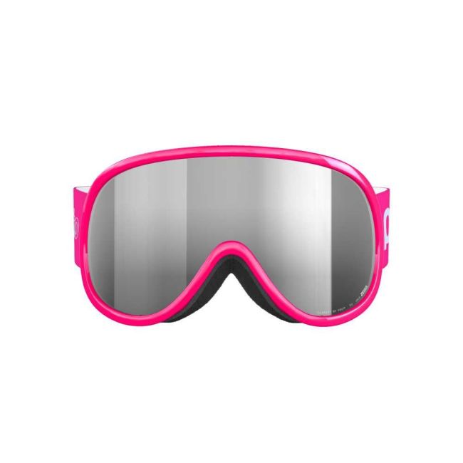 Ochelari schi copii POC Retina - Fluorescent Pink/Partly Sunny Silver
