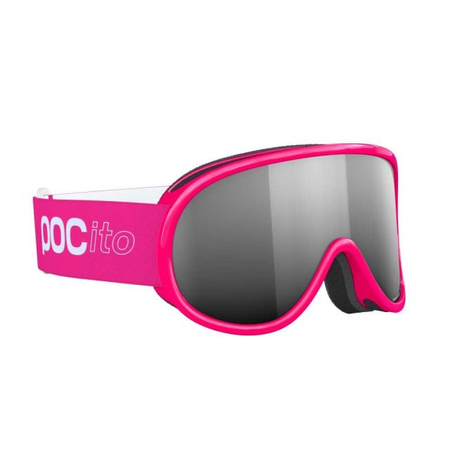 Ochelari schi copii POC Retina - Fluorescent Pink/Partly Sunny Silver