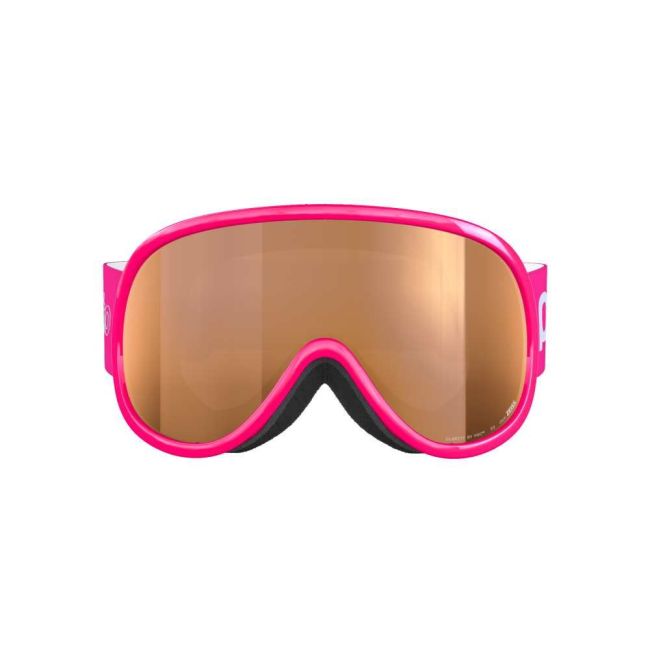 Ochelari schi copii POC Retina - Fluorescent Pink/Partly Sunny Light Orange