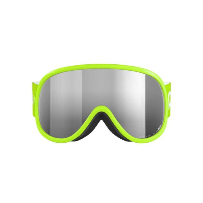 Ochelari schi copii POC Retina - Fluorescent Yellow/Green/Partly Sunny Silver