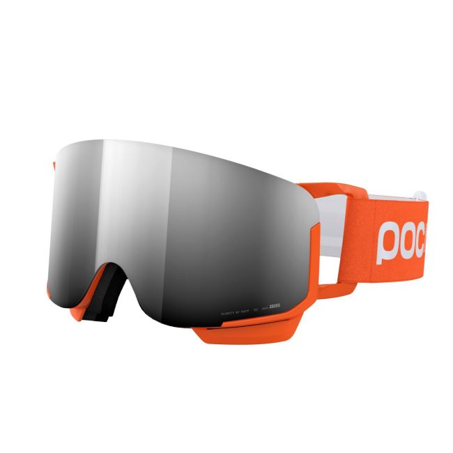 Ochelari schi copii POC Nexal - Fluorescent Orange/Partly Sunny Silver
