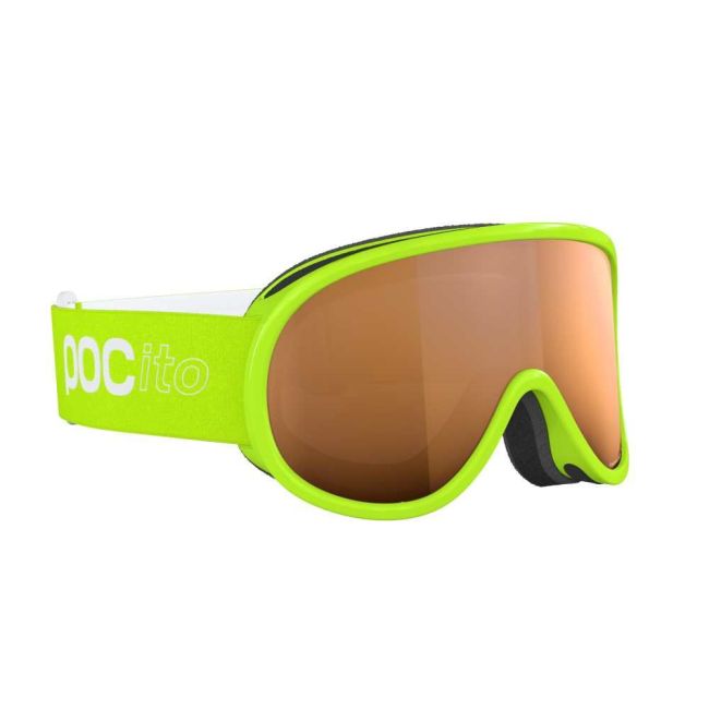 Ochelari schi copii POC Retina - Fluorescent Yellow/Green/Partly Sunny Light Orange